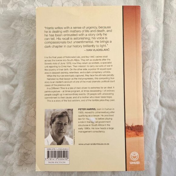 4/$25 In a Different Time by Peter Harris - Paperback - Picture 6 of 6